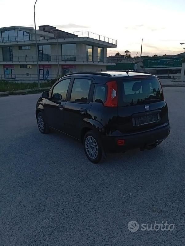 Usata Fiat Panda 2012 Nero Utilitaria