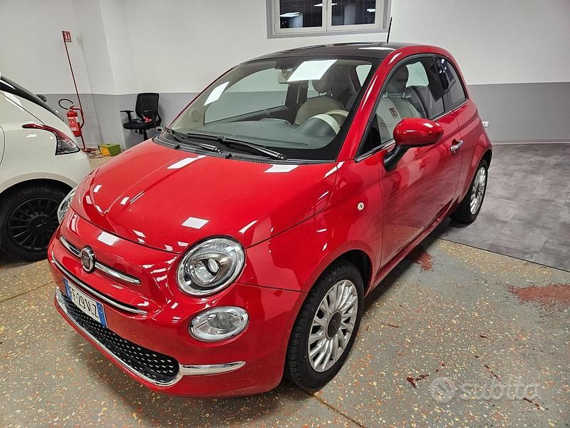 Rosso Usata 2016 Fiat 500 Lounge Tre volumi | 8900 € (Buon prezzo) - Immagine 1/4