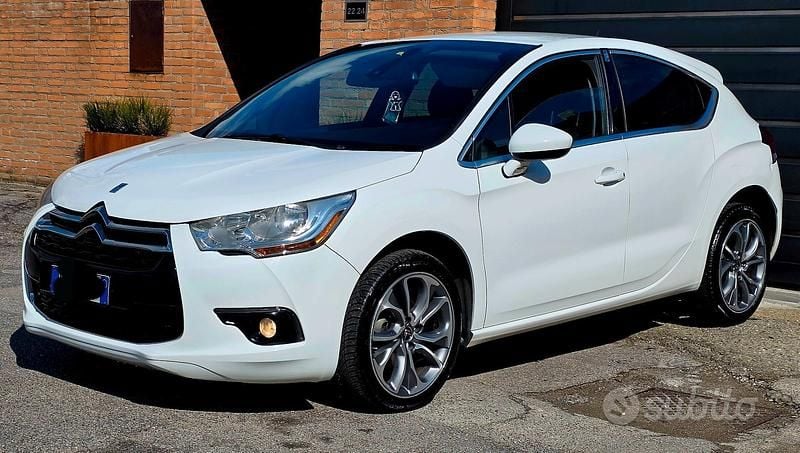 Usata DS Automobiles DS4 111 CV (81 kW) 2013 Bianco Berlina