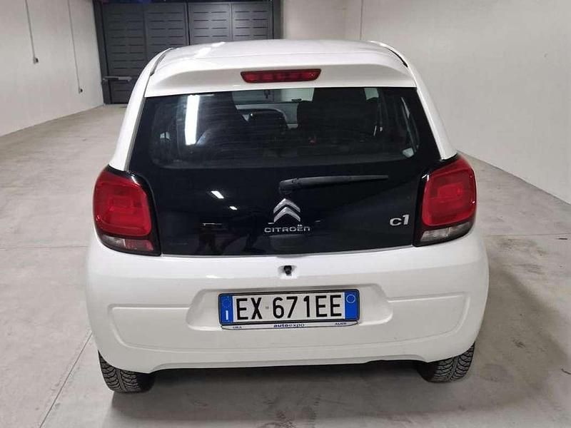 Usata Citroën C1 Feel 69 CV (50 kW) 2014 Bianco Utilitaria