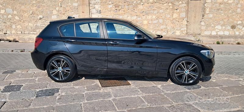 Usata BMW 114 2014 Nero Utilitaria