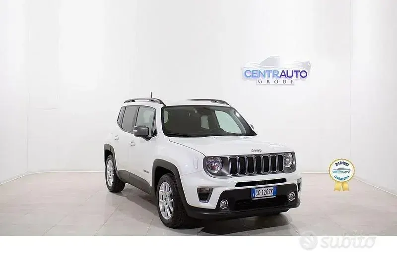 Usata Jeep Renegade Limited 131 CV (96 kW) 2021 Bianco SUV