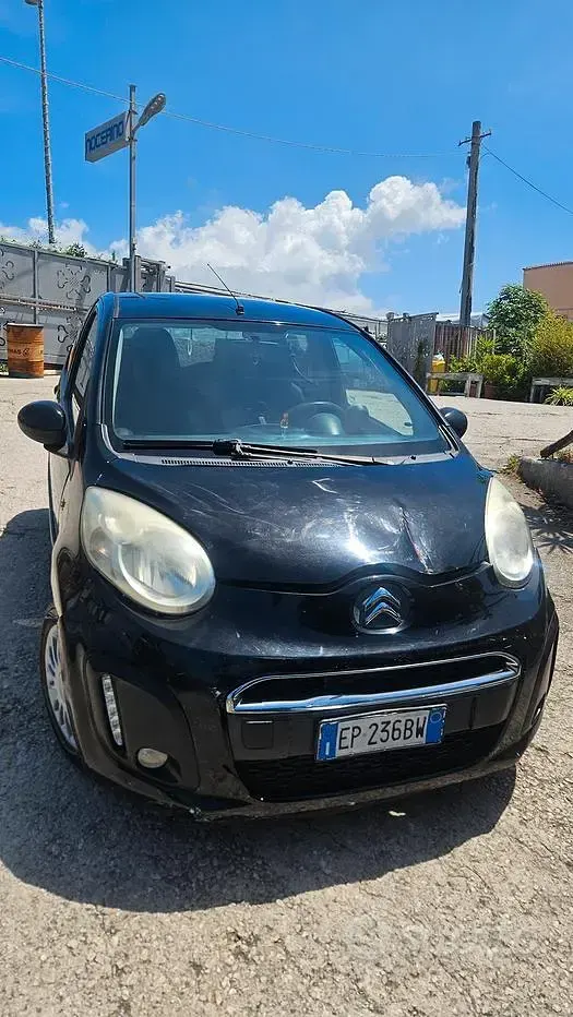 Usata Citroën C1 68 CV (50 kW) 2012 Nero Utilitaria