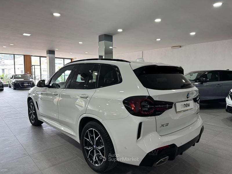 Usata BMW X3 M Sport 190 CV (139 kW) 2022 Bianco SUV