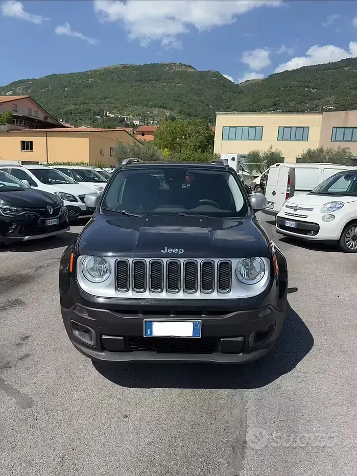 Usata Jeep Renegade Longitude 120 CV (88 kW) 2015 Nero SUV
