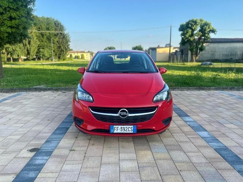 Usata Opel Corsa 75 CV (55 kW) 2016 Rosso Berlina