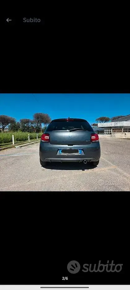 Usata Citroën DS3 92 CV (67 kW) 2015 Grigio Berlina