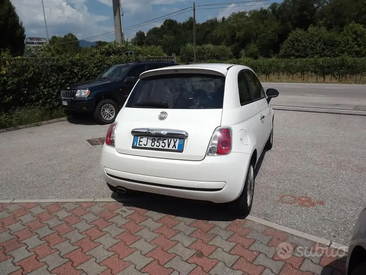 Usata Fiat 500 Sport 95 CV (69 kW) 2011 Bianco Berlina