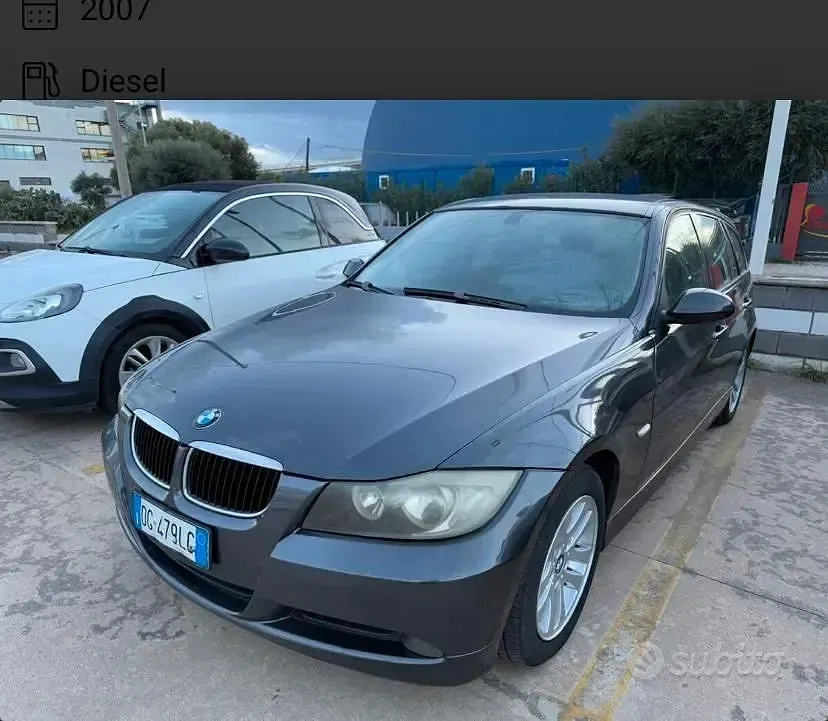 Usata BMW 318 122 CV (89 kW) 2007 Grigio Station wagon