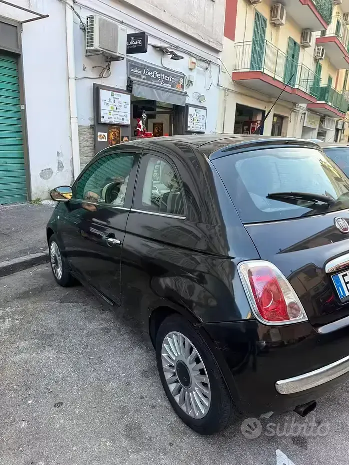 Usata Fiat 500 95 CV (69 kW) 2011 Nero Berlina
