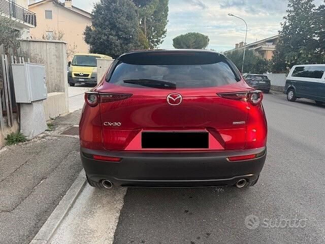 Usata Mazda CX-30 Exceed 186 CV (136 kW) 2021 Rosso SUV