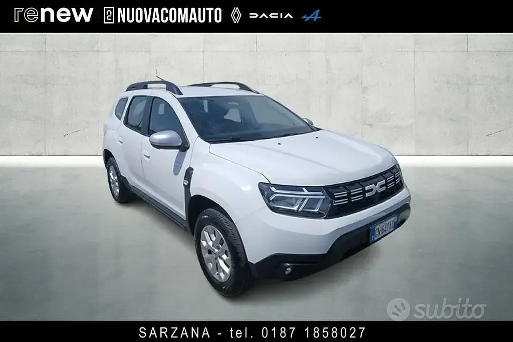 Usata Dacia Duster Expression 116 CV (85 kW) 2023 Bianco ghiaccio SUV