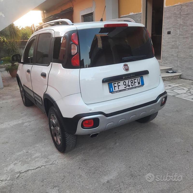 Usata Fiat Panda Cross Cross 95 CV (69 kW) 2016 Bianco Utilitaria
