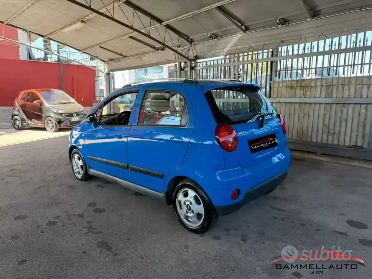Usata Chevrolet Matiz SX 67 CV (49 kW) 2009 Blu Utilitaria