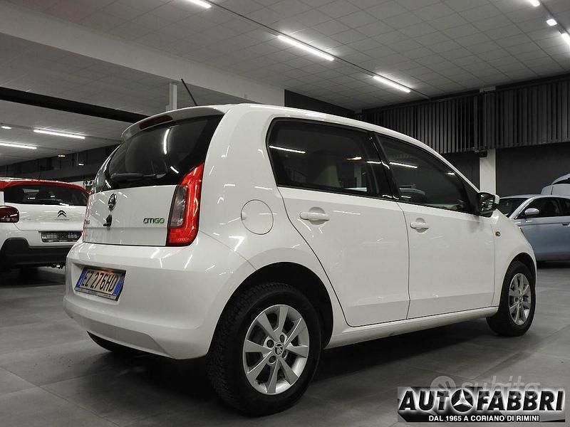 Usata Skoda Citigo Ambition 68 CV (50 kW) 2015 Bianco Utilitaria