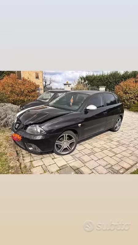 Usata Seat Ibiza FR 130 CV (95 kW) 2006 Nero Utilitaria