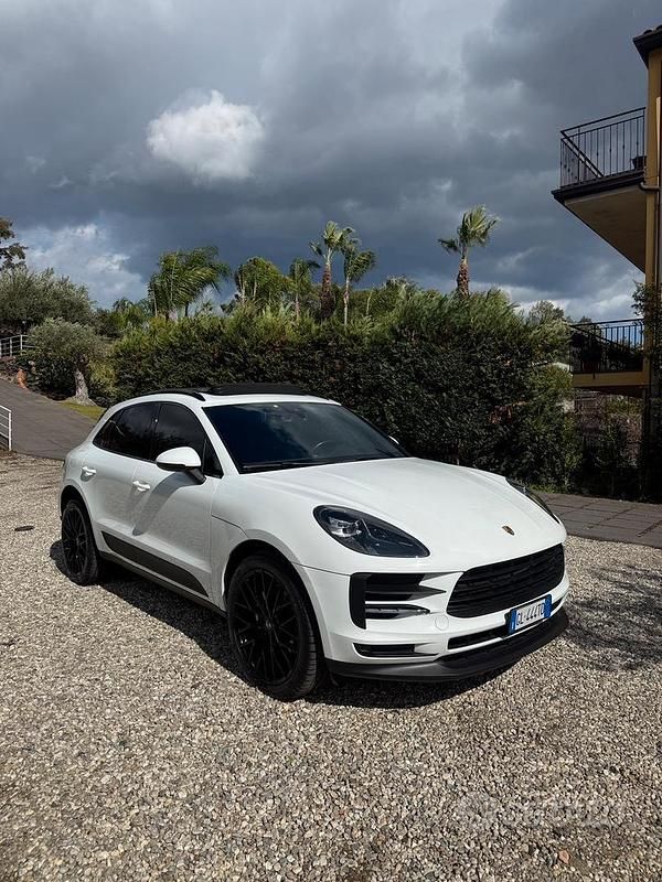 Usata Porsche Macan Turbo 2019 Bianco SUV