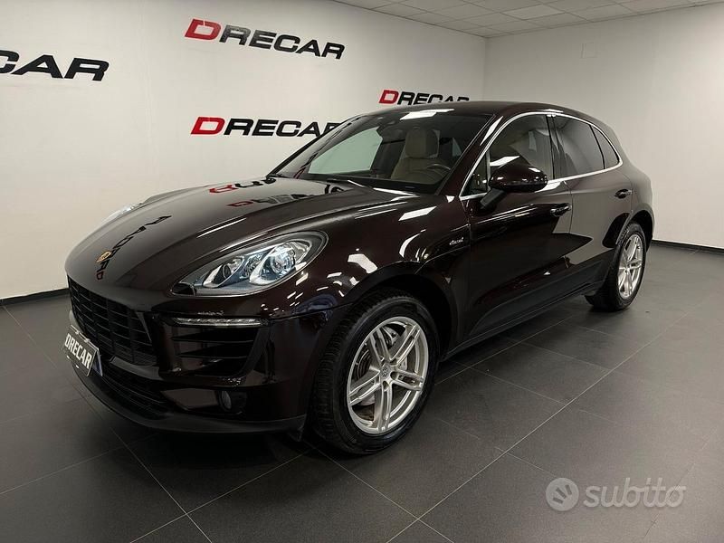Usata Porsche Macan 250 CV (183 kW) 2016 Marrone SUV