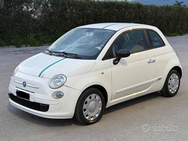 Usata Fiat 500 69 CV (50 kW) 2010 Bianco Berlina