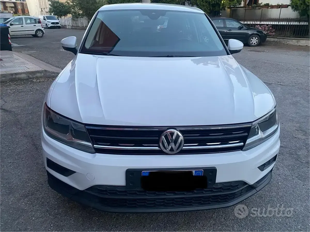 Usata VW Tiguan Style 116 CV (85 kW) 2018 Bianco SUV
