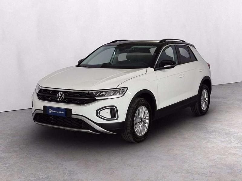 Usata VW T-Roc Life 116 CV (85 kW) 2025 Pure white nero SUV