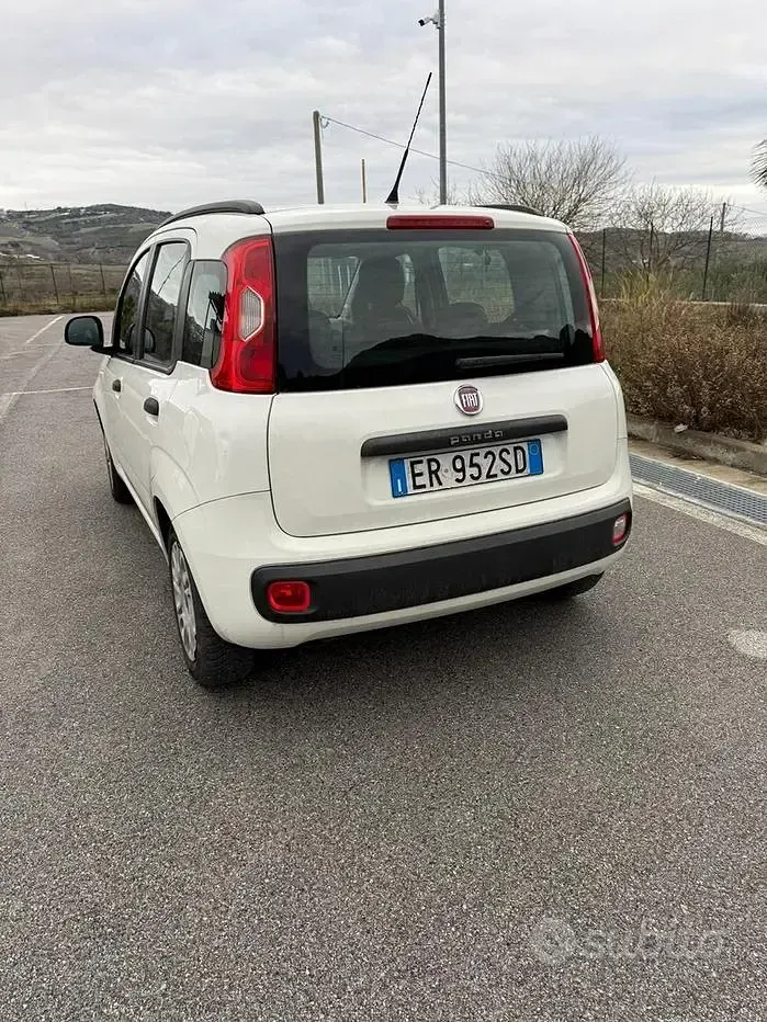 Usata Fiat Panda 75 CV (55 kW) 2014 Bianco Utilitaria