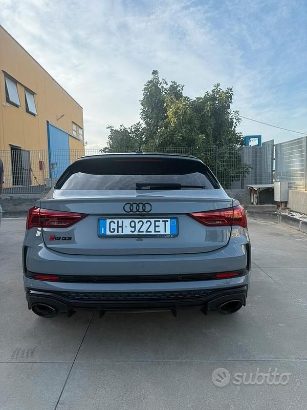 Usata Audi RS3 Sportback 500 CV (367 kW) 2021 Grigio Utilitaria