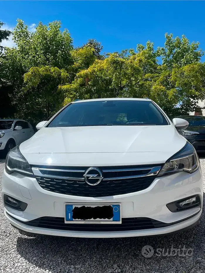 Usata Opel Astra 110 CV (80 kW) 2019 Bianco Station wagon