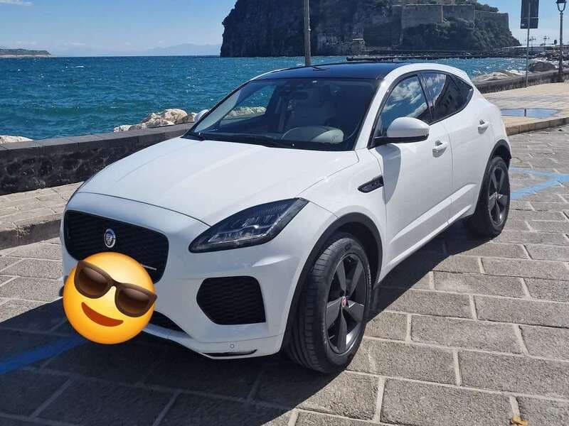 Bianco Usata 2021 Jaguar E-Pace Chequered Flag SUV | 31.000 € (Buon prezzo) - Immagine 1/4