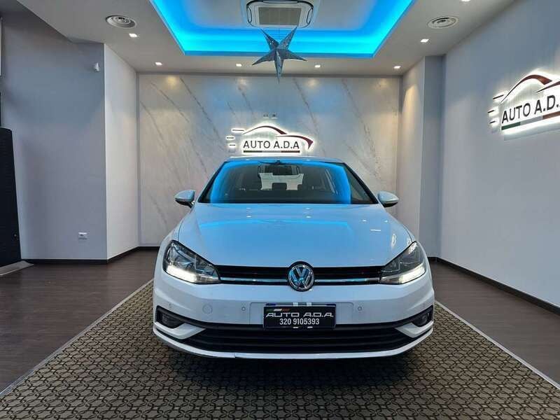 Usata VW Golf VII Trendline 116 CV (85 kW) 2018 Bianco Berlina