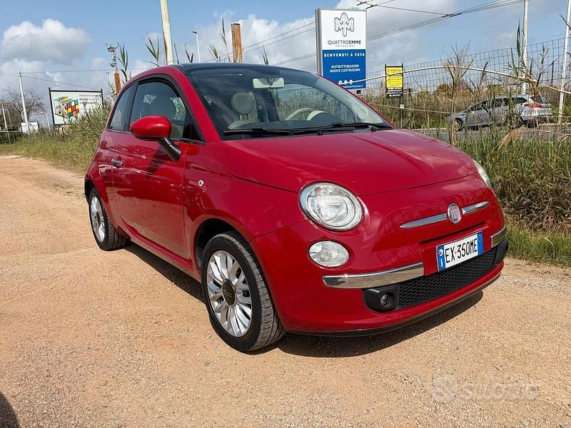 Usata Fiat 500 Lounge 69 CV (50 kW) 2014 Rosso Berlina