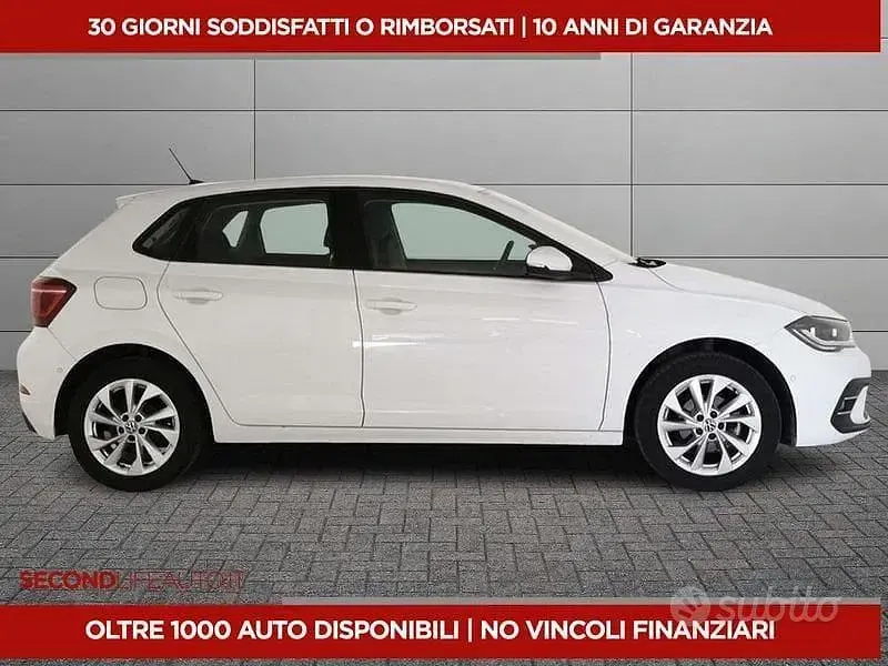 Usata VW Polo Style 95 CV (69 kW) 2023 Bianco Utilitaria