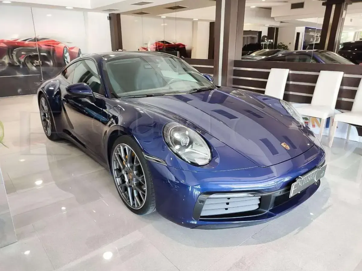 Usata Porsche 911 Carrera 4S 455 CV (334 kW) 2020 Blu/azzurro Coupé