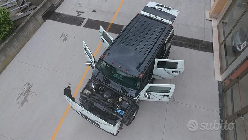 Usata Hummer H2 322 CV (236 kW) 2003 Nero SUV