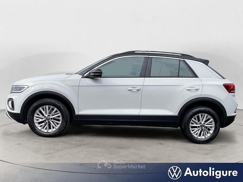 Usata VW T-Roc Life 110 CV (80 kW) 2023 Bianco SUV