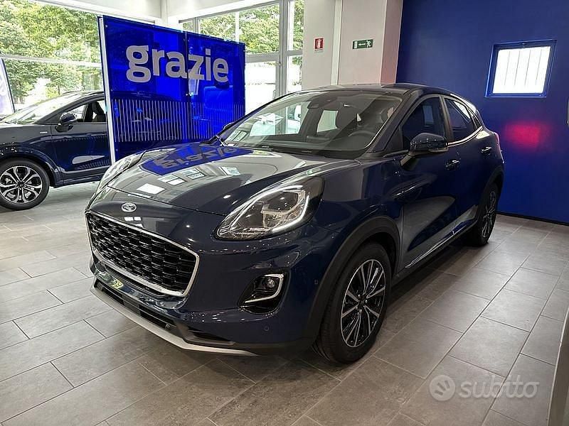 Usata Ford Puma Titanium X 125 CV (91 kW) 2022 Blu/azzurro SUV