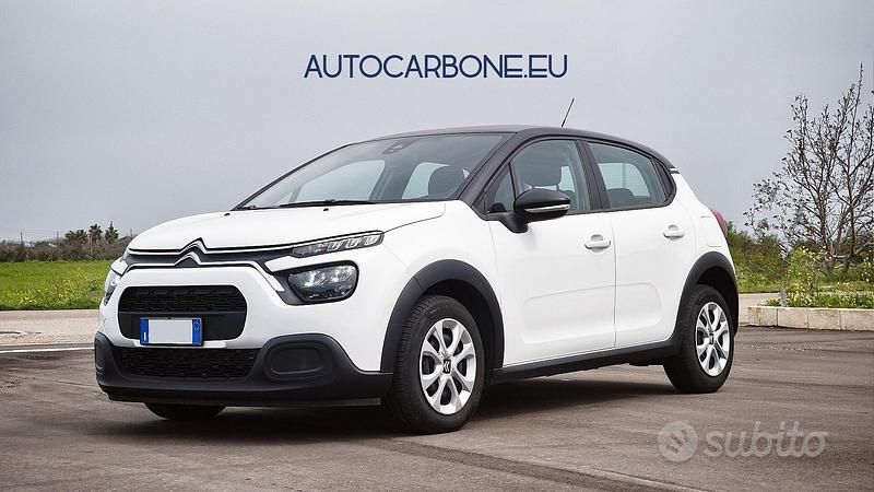 Usata Citroën C3 100 CV (73 kW) 2022 Nero Utilitaria
