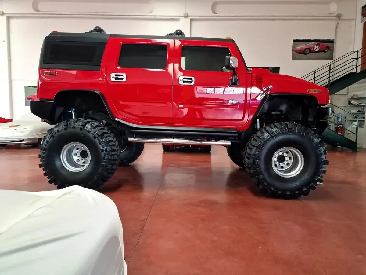 Usata Hummer H2 400 CV (294 kW) 2004 Rosso SUV