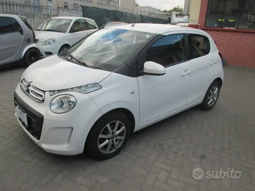 Usata Citroën C1 69 CV (50 kW) 2015 Bianco Utilitaria