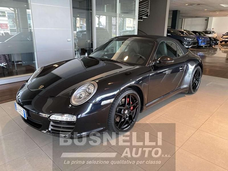 Usata Porsche 911 Carrera 4S Cabriolet 385 CV (283 kW) 2010 Nero jet Cabrio