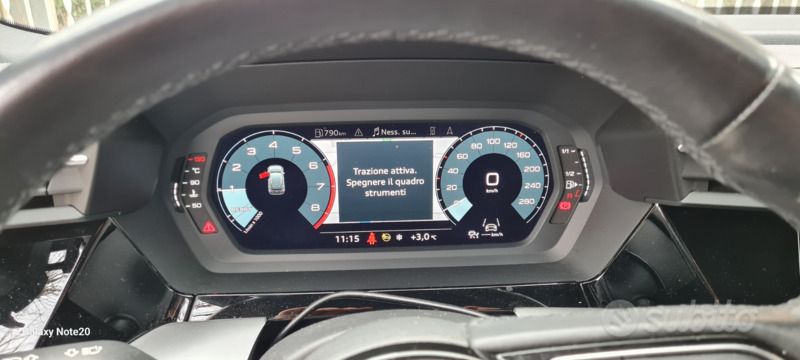 Usata Audi A3 116 CV (85 kW) 2021 Bianco Berlina