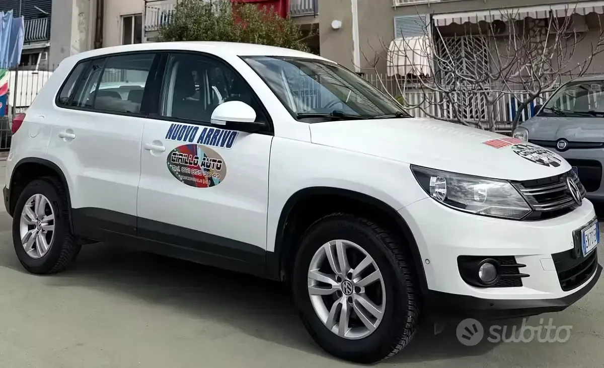 Usata VW Tiguan 140 CV (102 kW) 2012 Bianco SUV