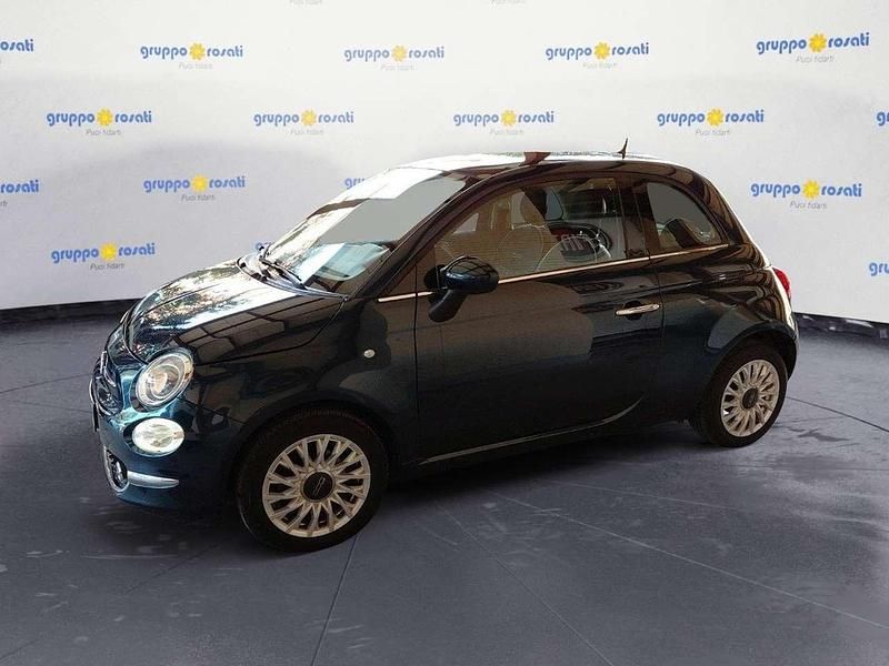 Usata Fiat 500 Lounge 95 CV (69 kW) 2016 Blu/azzurro Utilitaria