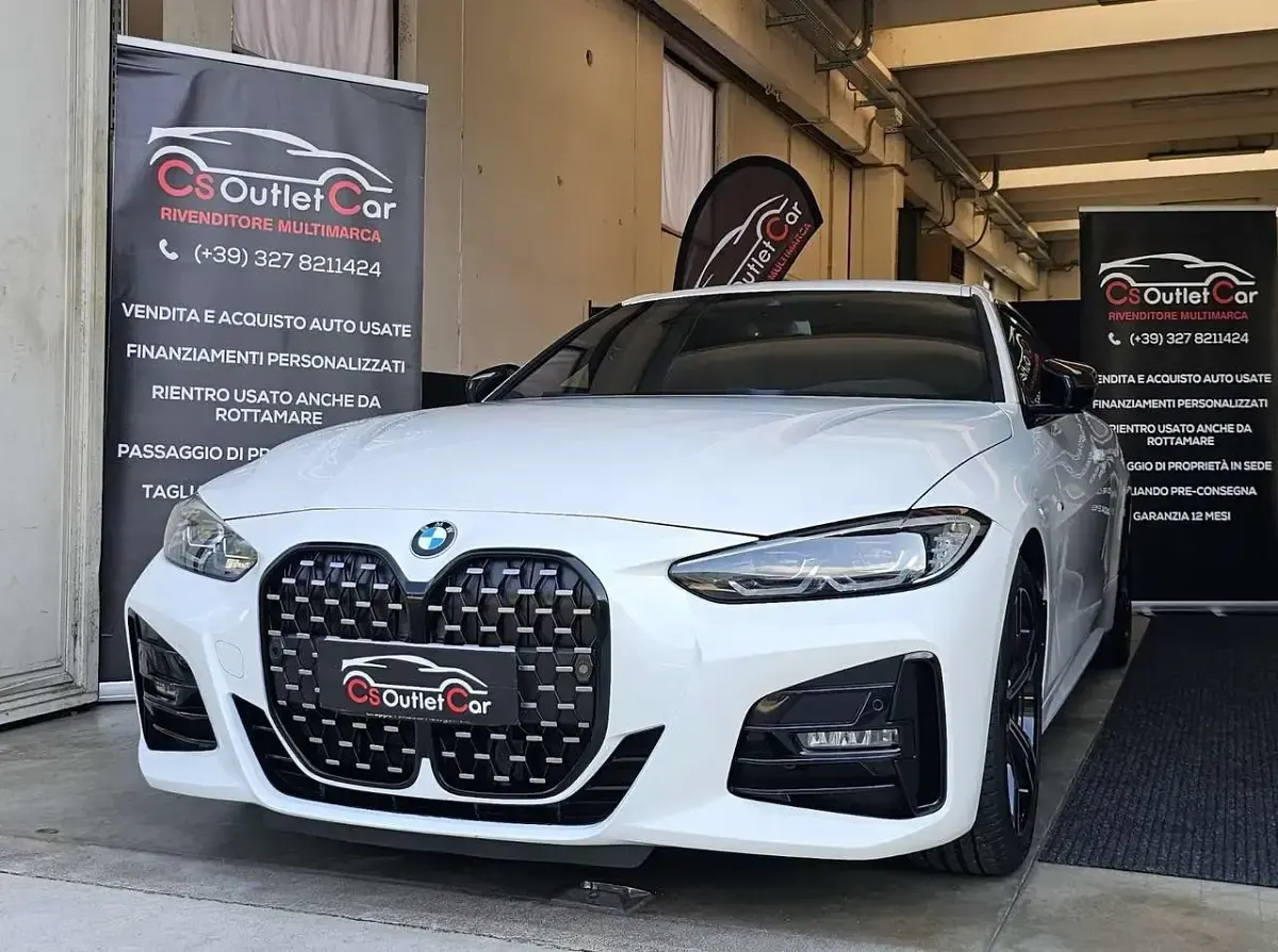 Usata BMW 420 M Sport 190 CV (139 kW) 2021 Bianco Coupé