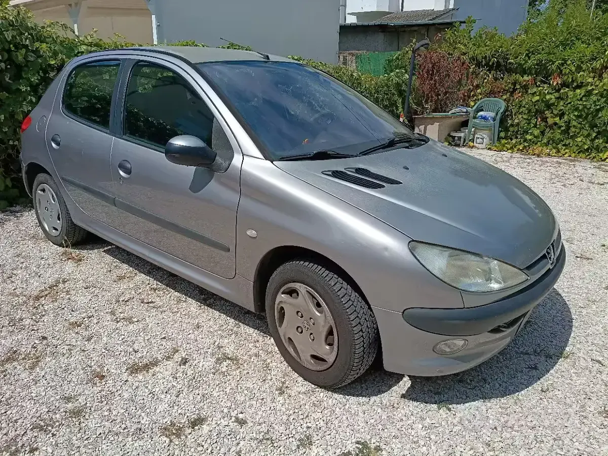 Usata Peugeot 206 75 CV (55 kW) 2003 Grigio Berlina