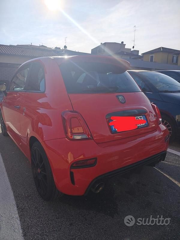 Usata Abarth 595 Competizione 180 CV (132 kW) 2016 Rosso Utilitaria