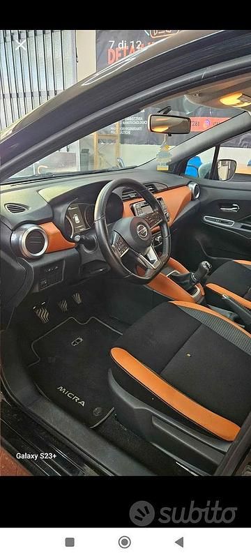 Usata Nissan Micra 2017 Nero Berlina