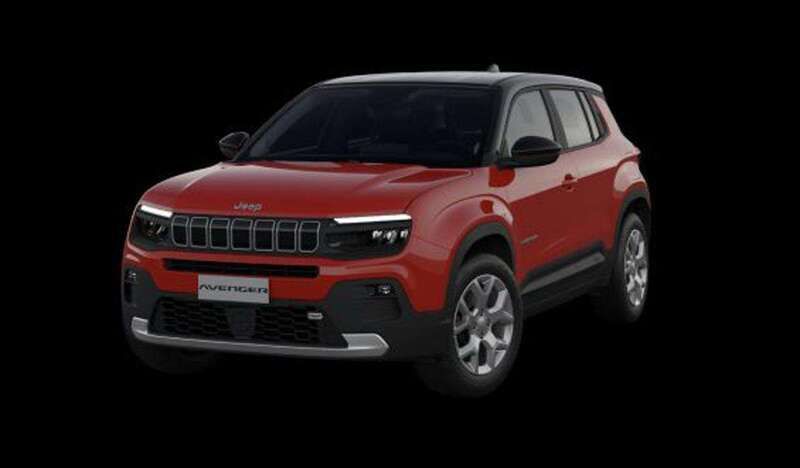 Usata Jeep Avenger Altitude 101 CV (74 kW) 2024 Rosso SUV