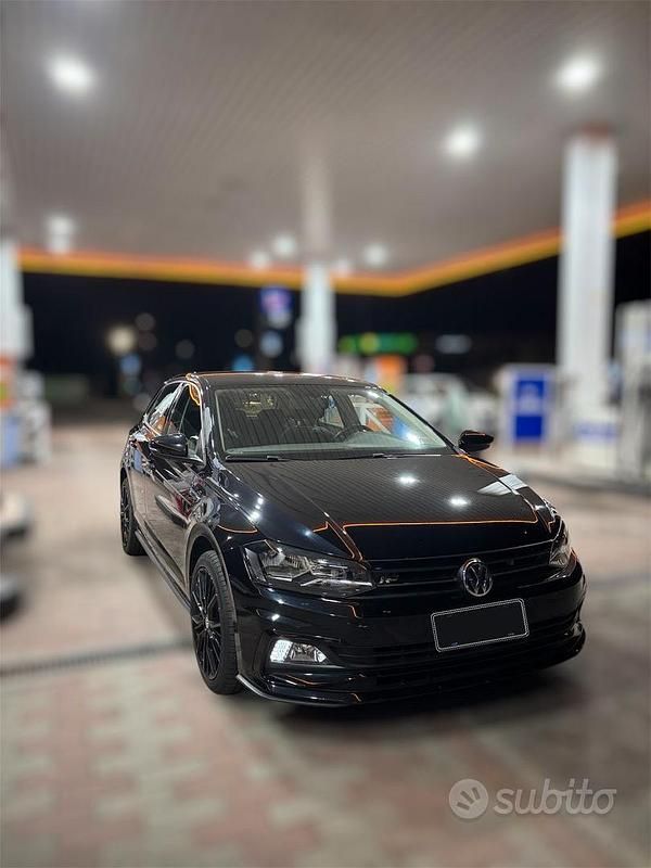 Usata VW Polo 116 CV (85 kW) 2018 Nero Berlina
