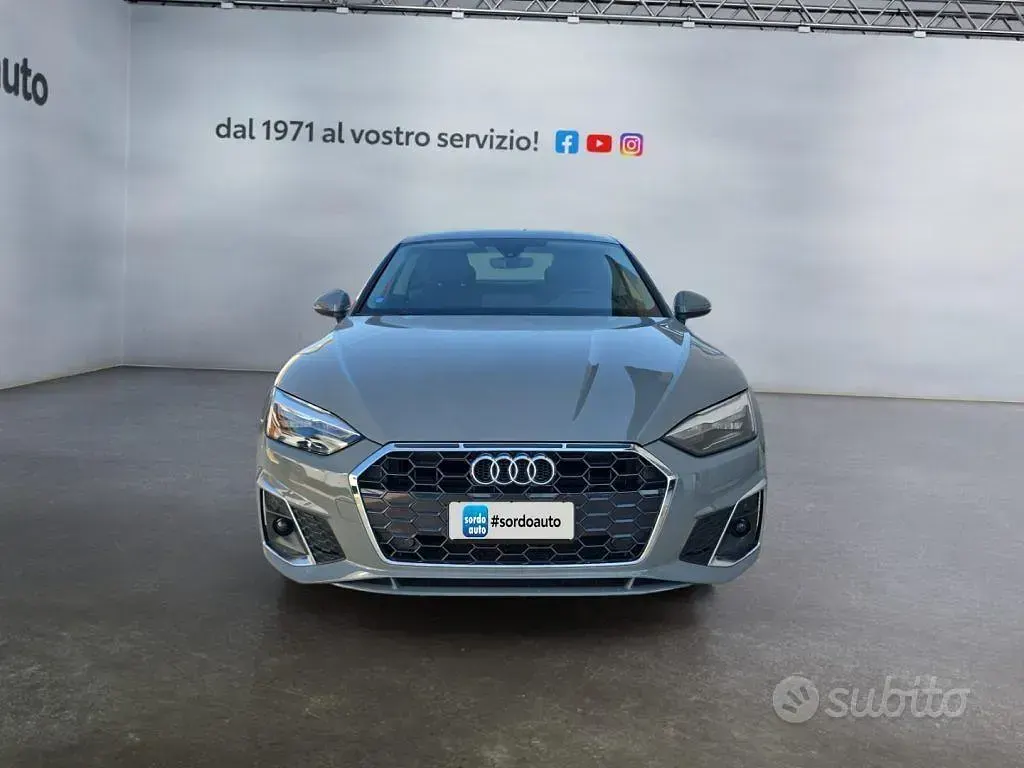 Usata Audi A5 S-Line 163 CV (119 kW) 2021 Grigio Coupé